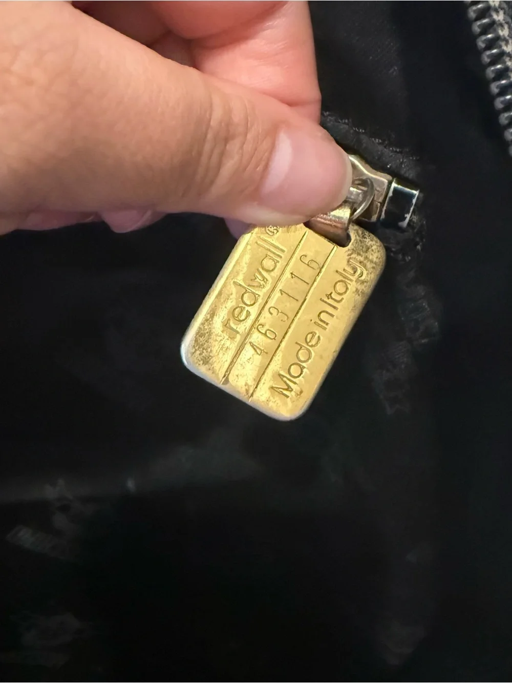 Moschino Black Tote Laptop Bag with Gold Logo